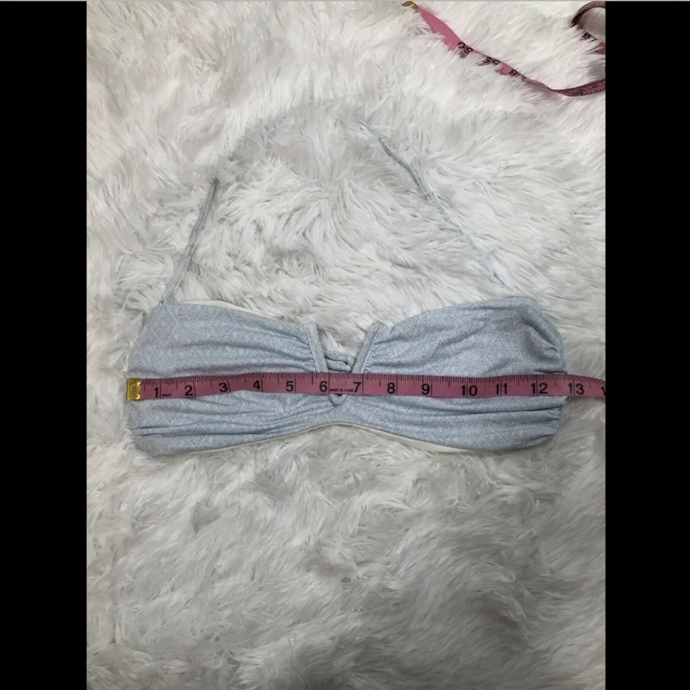 EUC $101 Frankie's Bikinis Willow Bikini Top small‎